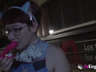 Hot nerd redhead looks for adolescents to suck in a publik | xhamster