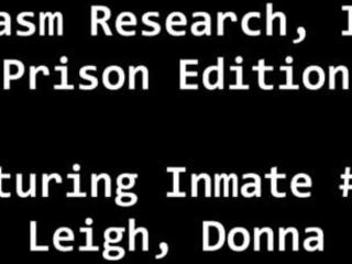 Súkromné väzenie prichytené použitím inmates pre lekárske testovanie & experiments - skrytý video&excl; sledovať ako inmate je použitý & ponížený podľa tím na lekári - donna leigh - orgazmus výskum inc väzenie edition časť 1 na 19