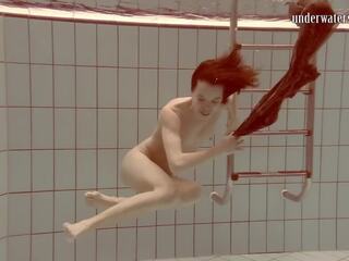 Gazel Podvodkova small tits incredible ass underwater