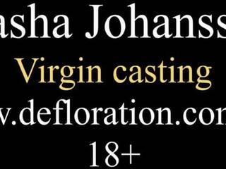 Masha Johansson Virgin’s First Casting on Camera: sex ae