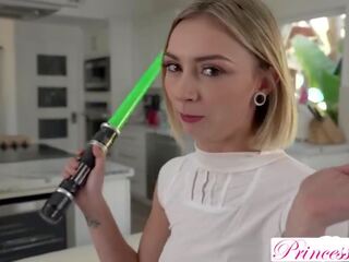 Step Sis I think you should show us your real lightsaber! Whip it out! S5:E9 dirty movie movs