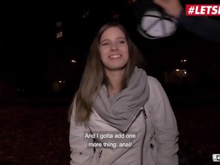 Letsdoeit - bootylicious tyska samtal flicka picked upp till ritt putz