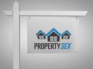 PropertySex Tiny Tenant Behind on Rent Fucks Landlord's Big peter