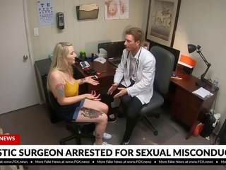 Fck novice - plastično therapist arrested za spolne misconduct
