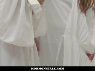 Mormongirlz- kettő lányok kezdet fel vörös hajúak punci