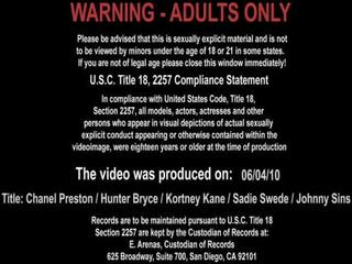 Chanel Preston And Hunter Bryce And Kortney Kane And Sadie Swede dirty movie